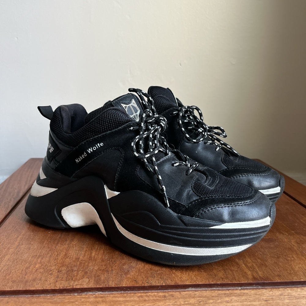 Naked Wolfe platform chunky sneakers - size 8.5